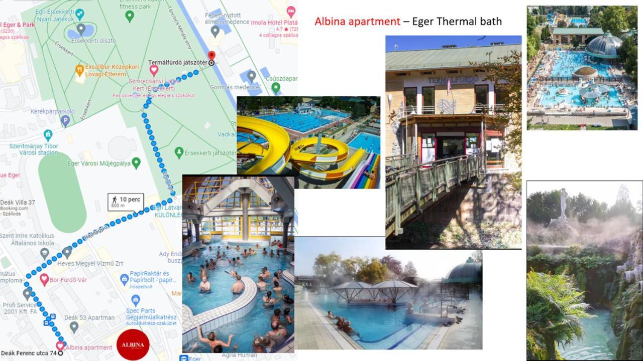 Albina Apartman Erlau Exterior foto